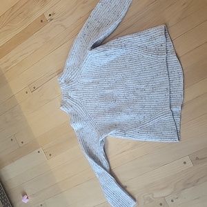 Madewell Oatmeal Mockneck Sweater
